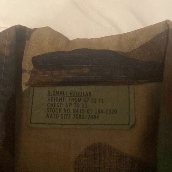 Camo army surplus jacket - Picture 3 of 3